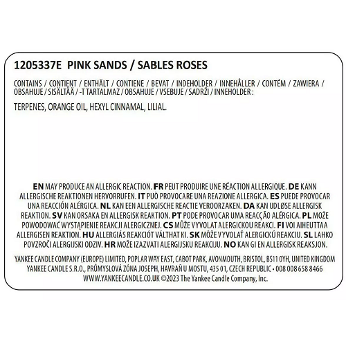 Yankee Candle Pink Sands Large Scented Candle 623g