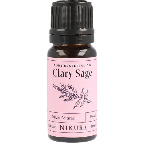 Nikura Clary Sage Essential Oil 10ml