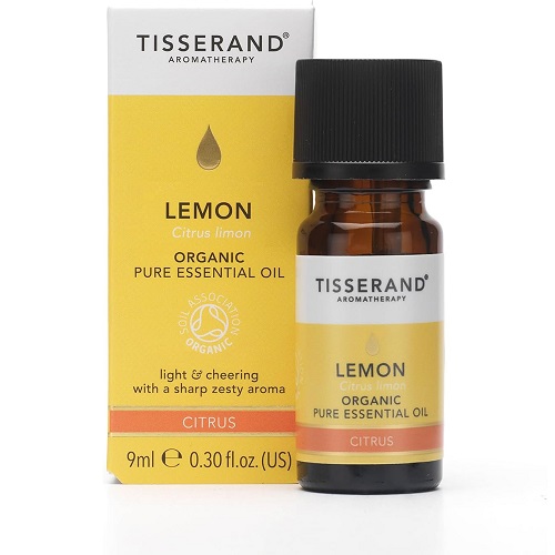 Tisserand Organic Lemon Essential Oil 9ml