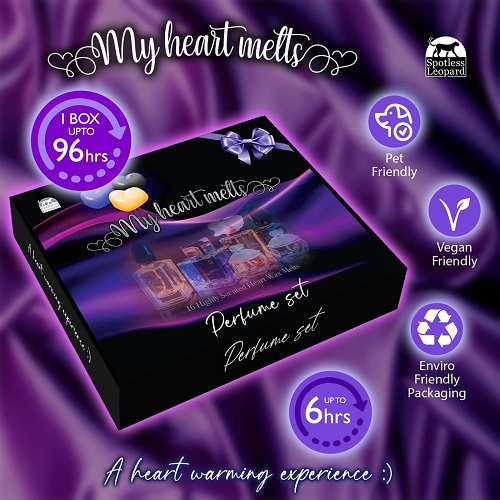 Mixed Perfume 4 pcs Each of Angel Alien Black Opium and Creed Wax Melt