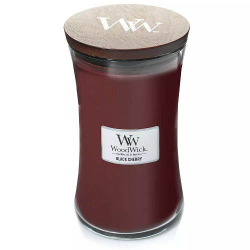 Woodwick Black Cherry Large Scented Candle
