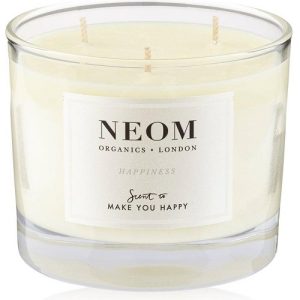 Neom Organics Happiness 3 Wicks Scented Candle 420g
