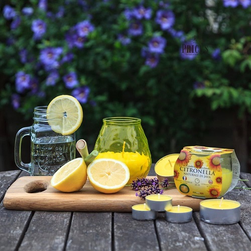 Price’s Citronella Yellow Scented Candle 36g 4pcs