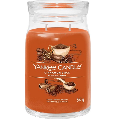 Yankee Candle Signature Cinnamon Stick Scented Candle 567g