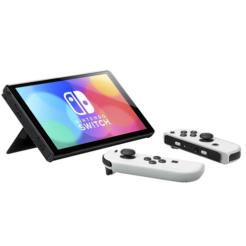 Nintendo Switch (OLED) White Mario Kart 8 Edition - Image 4