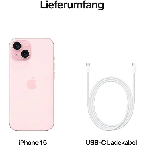 Apple iPhone 15, 256GB - Pink - Image 5