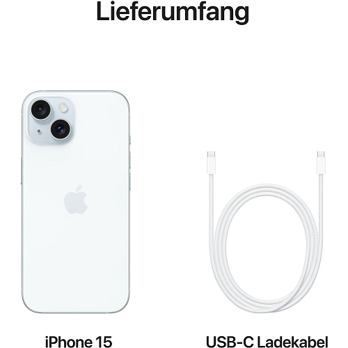 Apple iPhone 15, 128GB - Blue - Image 5