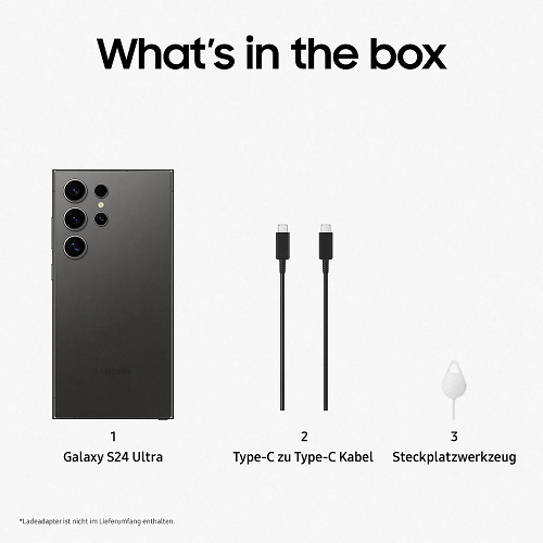 Samsung Galaxy S24 Ultra, 256GB - Black - Image 5