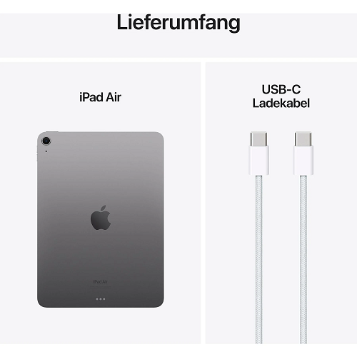 Apple iPad Air M2 (2024), 11-inch, Cellular, 128GB - Space Grey - Image 6