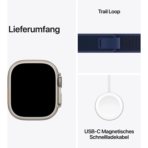 Apple Watch Ultra 2, Trail Loop - 145 - 220 mm, Natur - Image 4