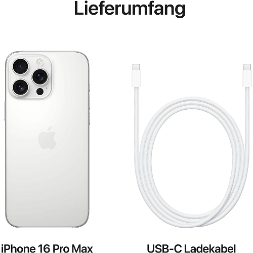 Apple iPhone 16 Pro Max, 1TB - Weiß - Image 5