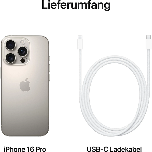 Apple iPhone 16 Pro, 512GB - Natur - Image 5