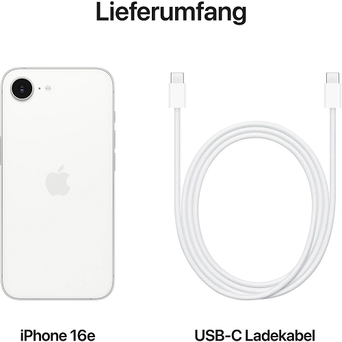 Apple iPhone 16e, 512GB - White - Image 5