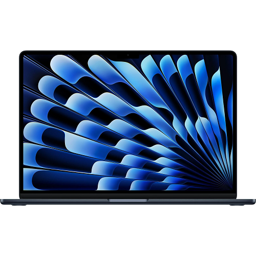 Apple MacBook Air, 15-inch, M4 chip, 10-core CPU, 10-core GPU, 16GB Unified Memory, 256GB SSD - Midnight