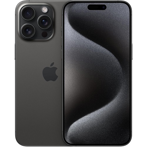 Apple iPhone 15 Pro Max, 256GB - Black