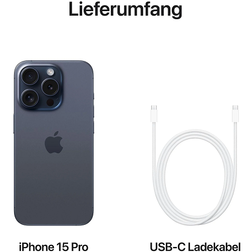 Apple iPhone 15 Pro, 512GB - Blue - Image 5